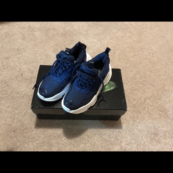 Jeffrey Campbell Lo-Fi Sneaker in Navy Combo - Picture 2 of 3